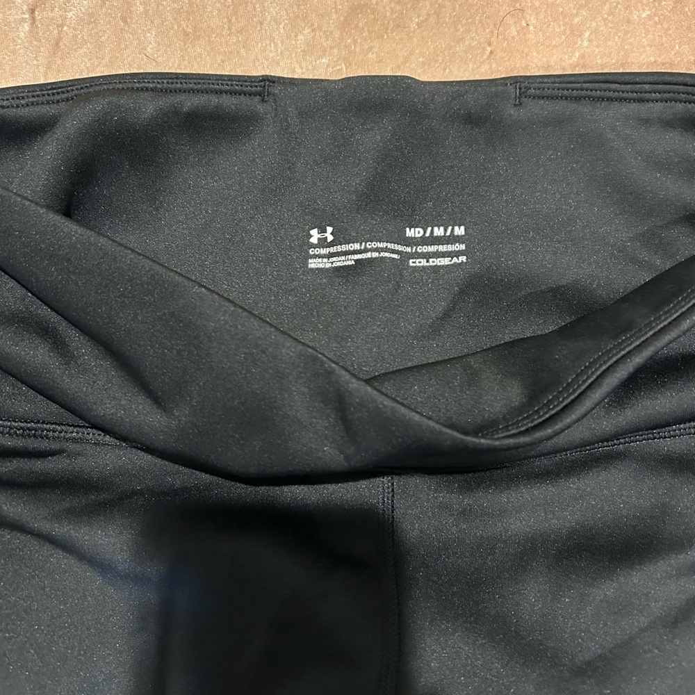 Women’s Under Armour Jet Black Performance Leggings